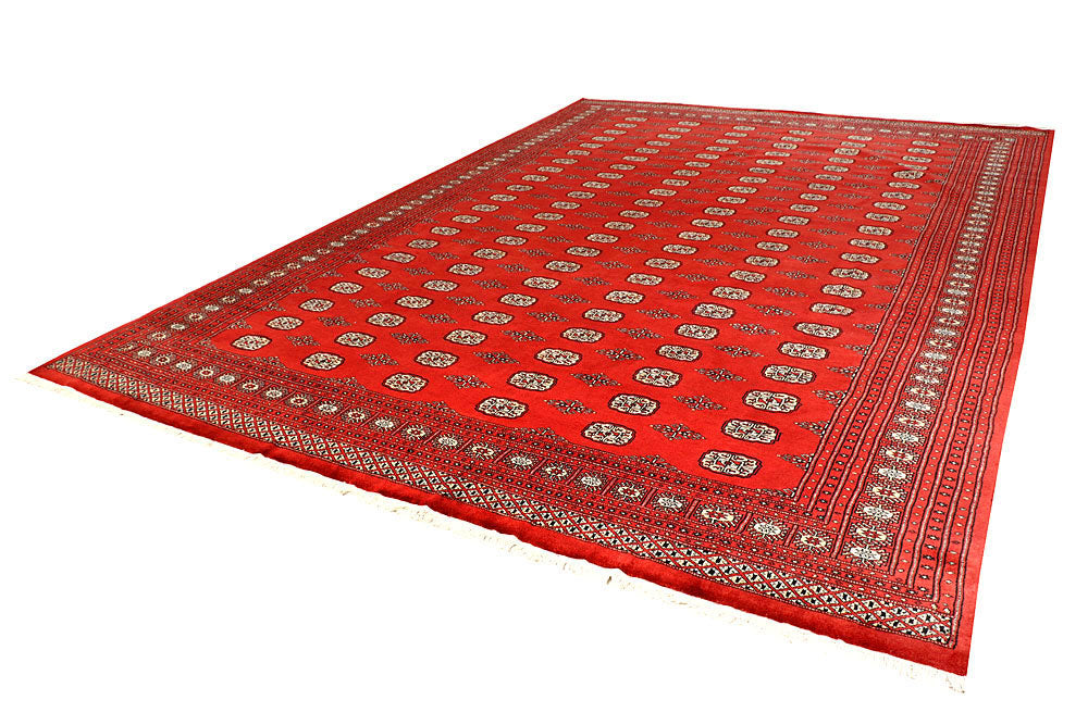 Tomato Bokhara 10' 1 x 14' 6 - No. 59615 - ALRUG Rug Store