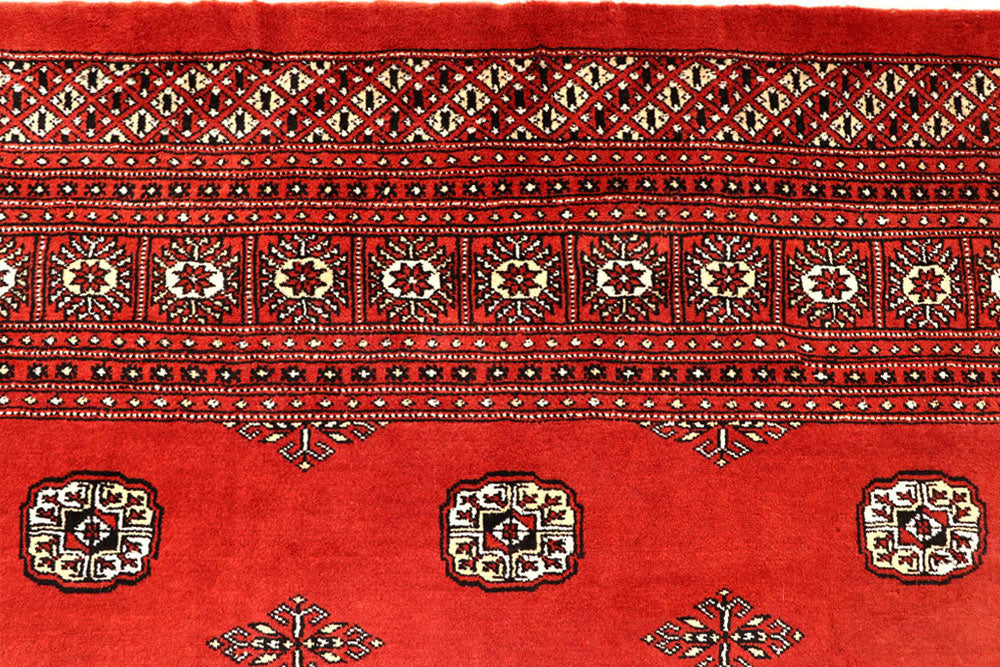 Orange Red Bokhara 10' 2 x 14' 10 - No. 59616 - ALRUG Rug Store
