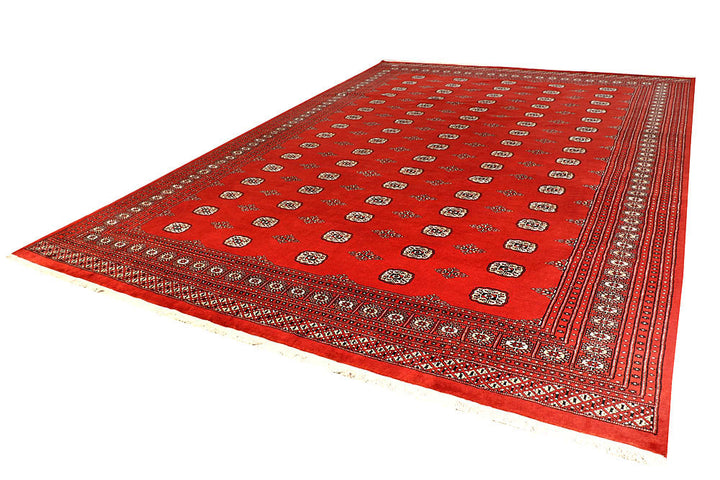 Orange Red Bokhara 10' 2 x 14' 10 - No. 59616 - ALRUG Rug Store