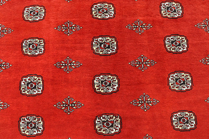 Orange Red Bokhara 10' 1 x 14' 11 - No. 59617 - ALRUG Rug Store