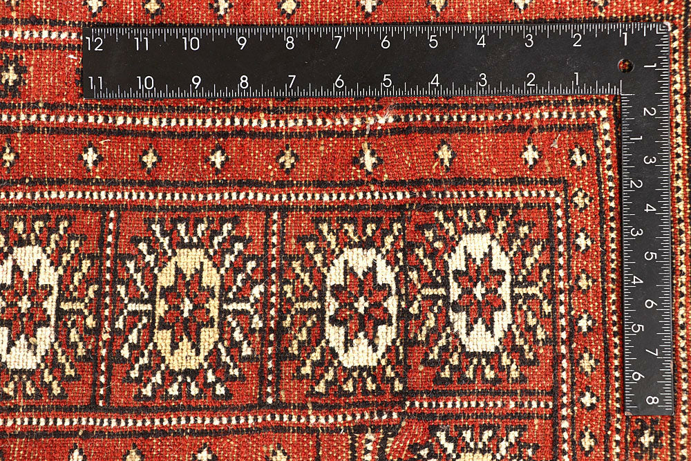 Orange Red Bokhara 10' 1 x 14' 11 - No. 59617 - ALRUG Rug Store