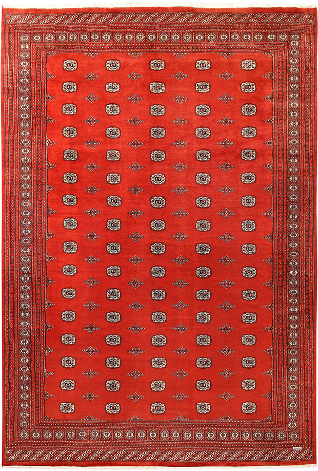 Orange Red Bokhara 10'  1" x 14'  11" - No. QA57587