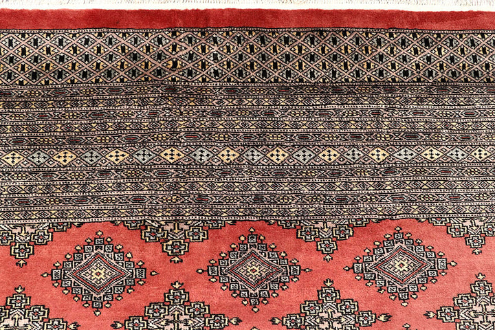 Salmon Bokhara 10' x 13' 11 - No. 59621 - ALRUG Rug Store