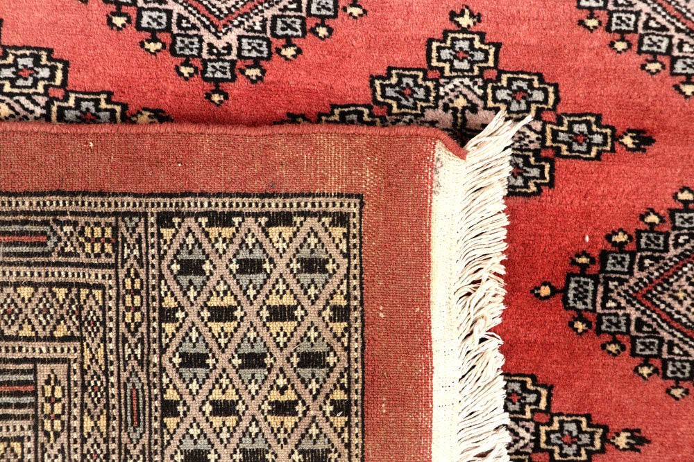 Salmon Bokhara 10' x 13' 11 - No. 59621 - ALRUG Rug Store