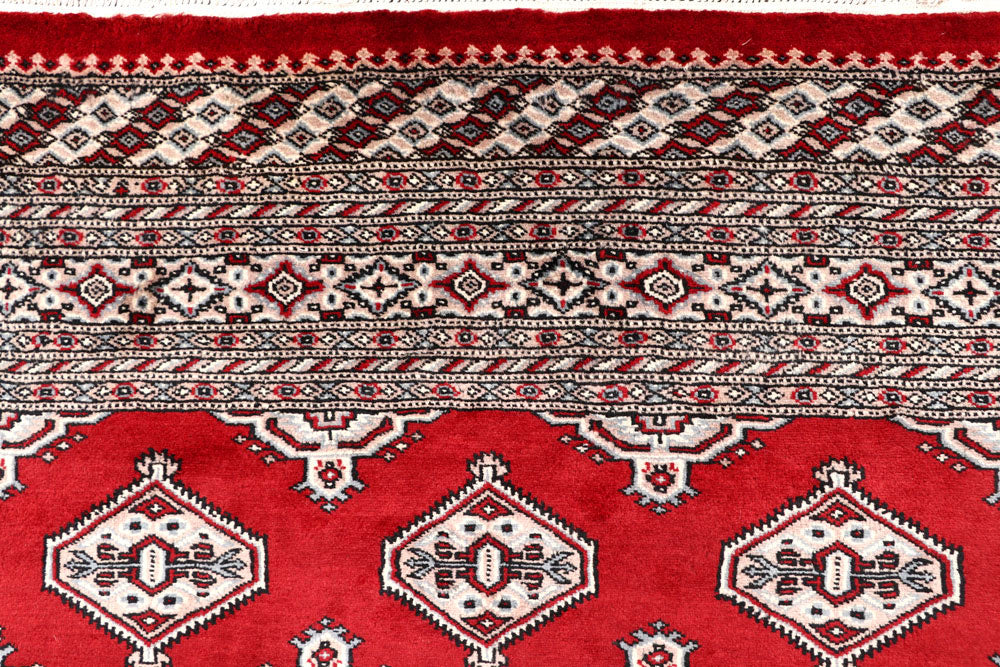 Firebrick Jaldar 6' 7 x 8' 7 - No. 59622 - ALRUG Rug Store