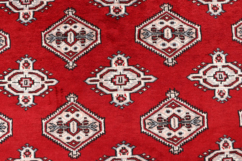 Firebrick Jaldar 6' 7 x 8' 7 - No. 59622 - ALRUG Rug Store