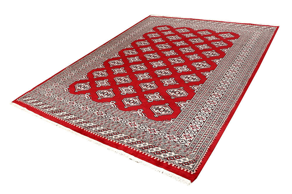 Firebrick Jaldar 6' 7 x 8' 7 - No. 59622 - ALRUG Rug Store