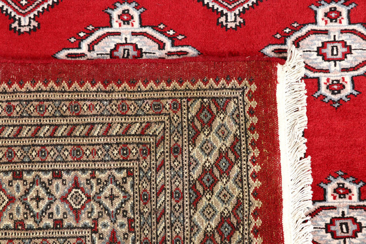 Firebrick Jaldar 6' 7 x 8' 7 - No. 59622 - ALRUG Rug Store