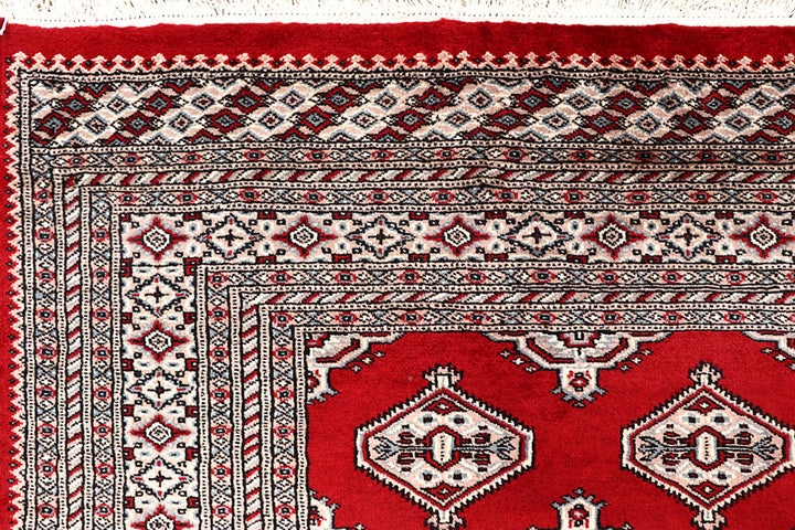 Firebrick Jaldar 6' 7 x 8' 11 - No. 59623 - ALRUG Rug Store