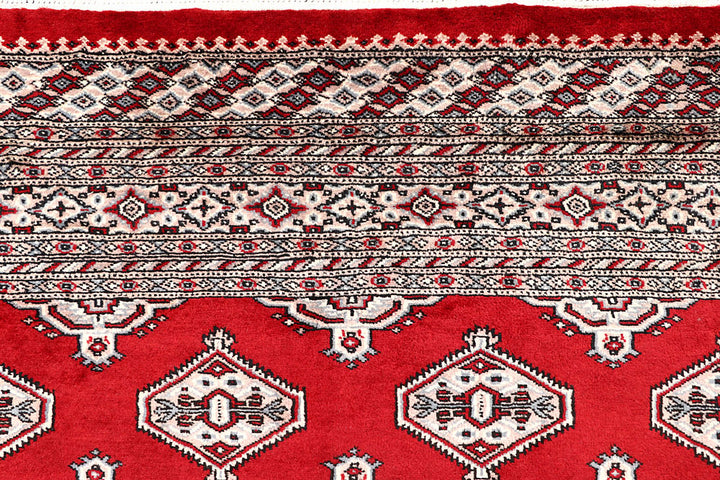 Firebrick Jaldar 6' 7 x 8' 11 - No. 59623 - ALRUG Rug Store