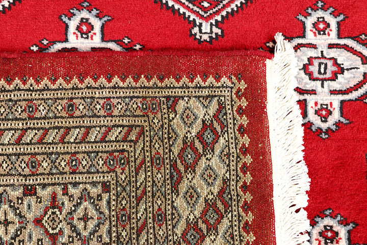 Firebrick Jaldar 6' 7 x 8' 11 - No. 59623 - ALRUG Rug Store