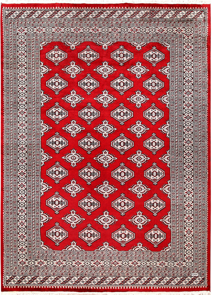 Firebrick Jaldar 6' 7 x 8' 11 - No. 59623 - ALRUG Rug Store