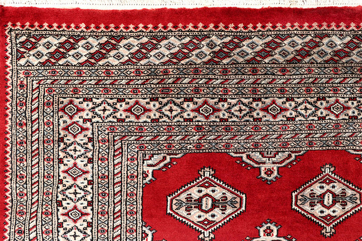 Firebrick Jaldar 6' 6 x 8' 6 - No. 59626 - ALRUG Rug Store