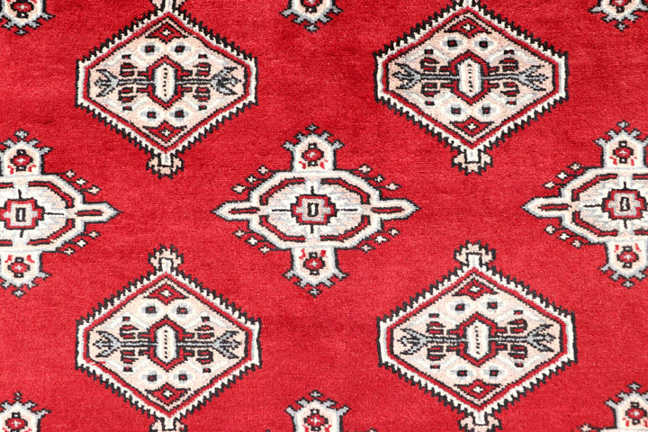 Firebrick Jaldar 6' 6 x 8' 6 - No. 59626 - ALRUG Rug Store