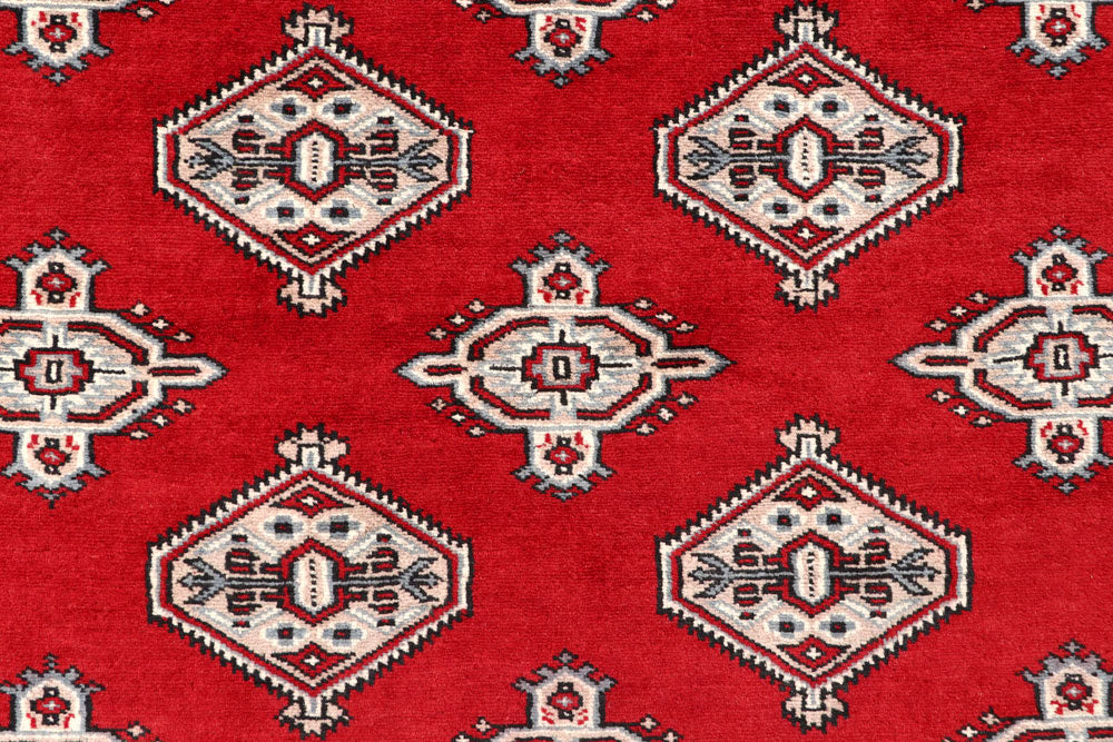 Firebrick Jaldar 6' 7 x 8' 2 - No. 59627 - ALRUG Rug Store