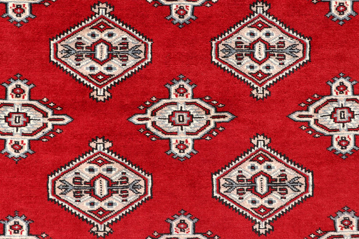 Firebrick Jaldar 6' 7 x 8' 2 - No. 59627 - ALRUG Rug Store