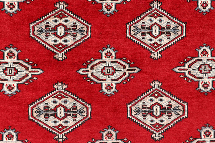 Firebrick Jaldar 6'  7" x 8'  2" - No. QA62030