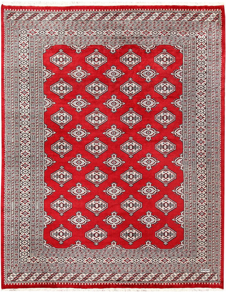 Firebrick Jaldar 6' 7 x 8' 2 - No. 59627 - ALRUG Rug Store