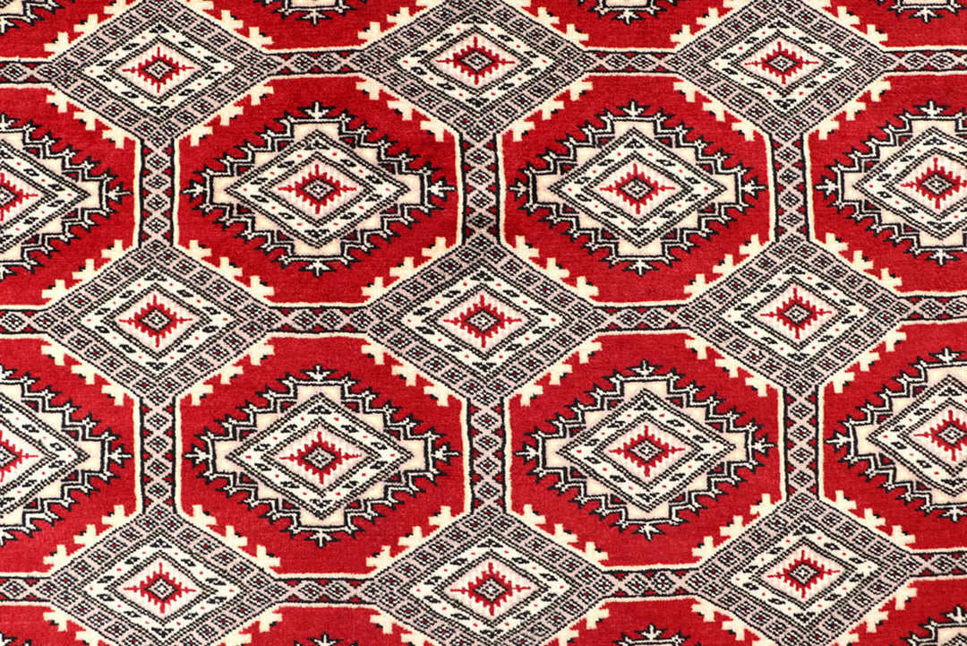 Firebrick Jaldar 6'  7" x 7'  11" - No. QA53982