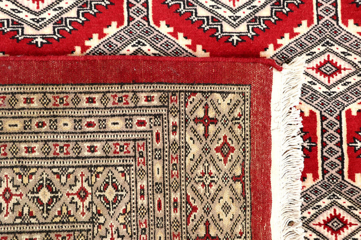 Firebrick Jaldar 6' 7 x 7' 11 - No. 59628 - ALRUG Rug Store