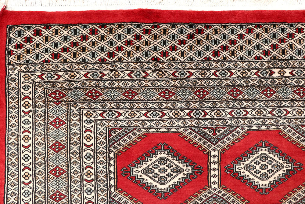 Firebrick Jaldar 6' 8 x 8' 7 - No. 59629 - ALRUG Rug Store