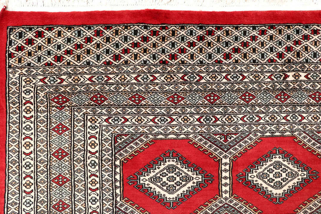 Firebrick Jaldar 6'  8" x 8'  7" - No. QA68854