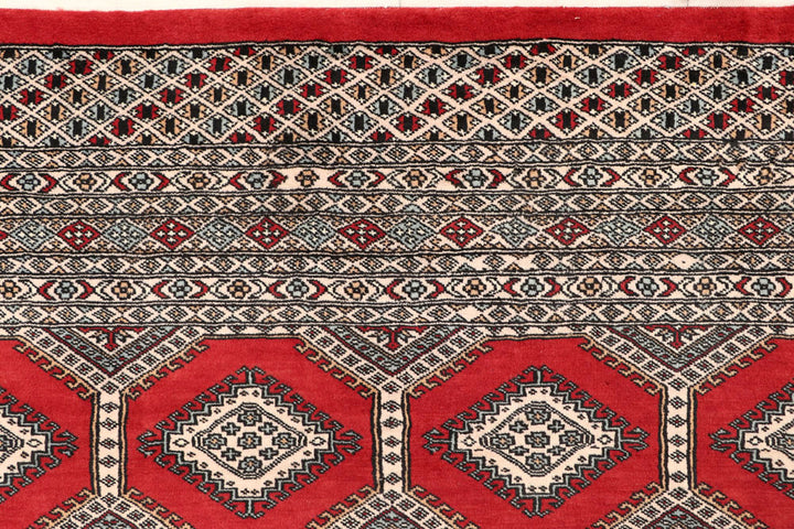 Firebrick Jaldar 6' 8 x 8' 7 - No. 59629 - ALRUG Rug Store