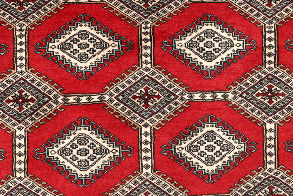 Firebrick Jaldar 6' 8 x 8' 7 - No. 59629 - ALRUG Rug Store