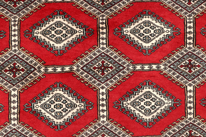 Firebrick Jaldar 6' 8 x 8' 7 - No. 59629 - ALRUG Rug Store