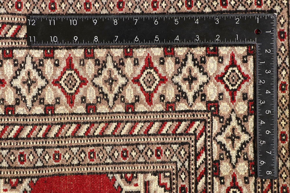 Red Jaldar 6' 7 x 7' 10 - No. 59630 - ALRUG Rug Store