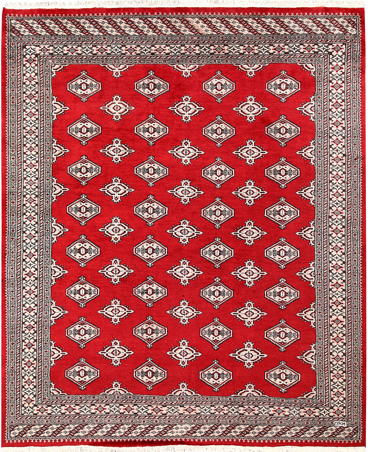 Red Jaldar 6' 7 x 7' 10 - No. 59630 - ALRUG Rug Store