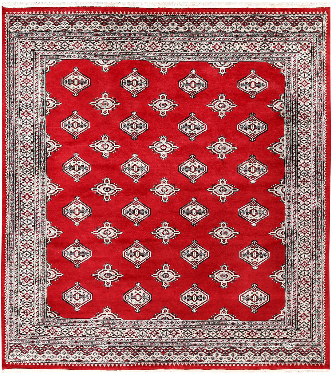 Red Jaldar 6' 7 x 7' 3 - No. 59632 - ALRUG Rug Store
