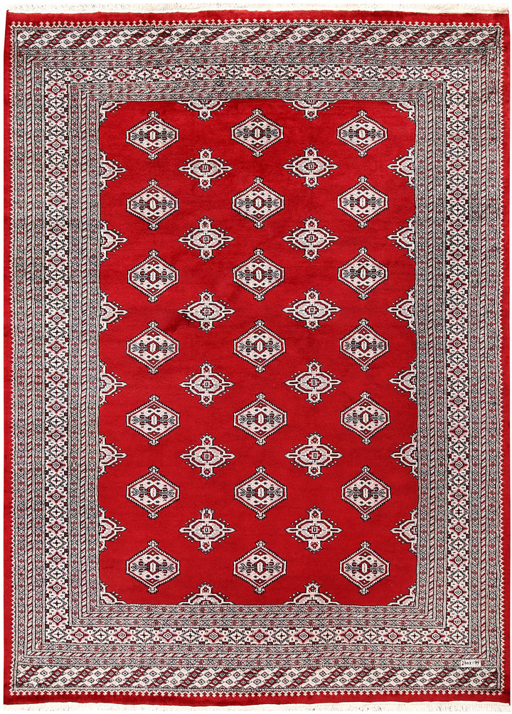 Firebrick Jaldar 6' 7 x 8' 10 - No. 59634 - ALRUG Rug Store
