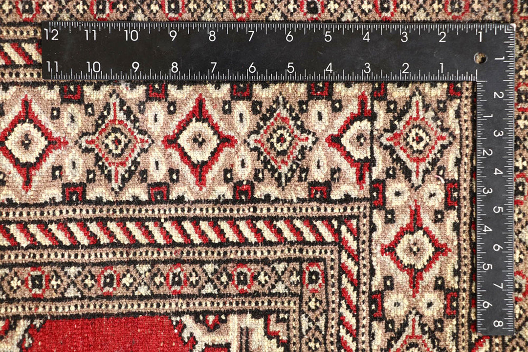 Red Jaldar 6'  7" x 8' " - No. QA38129