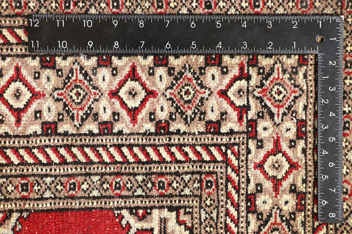 Red Jaldar 6'  7" x 8' " - No. QA38129