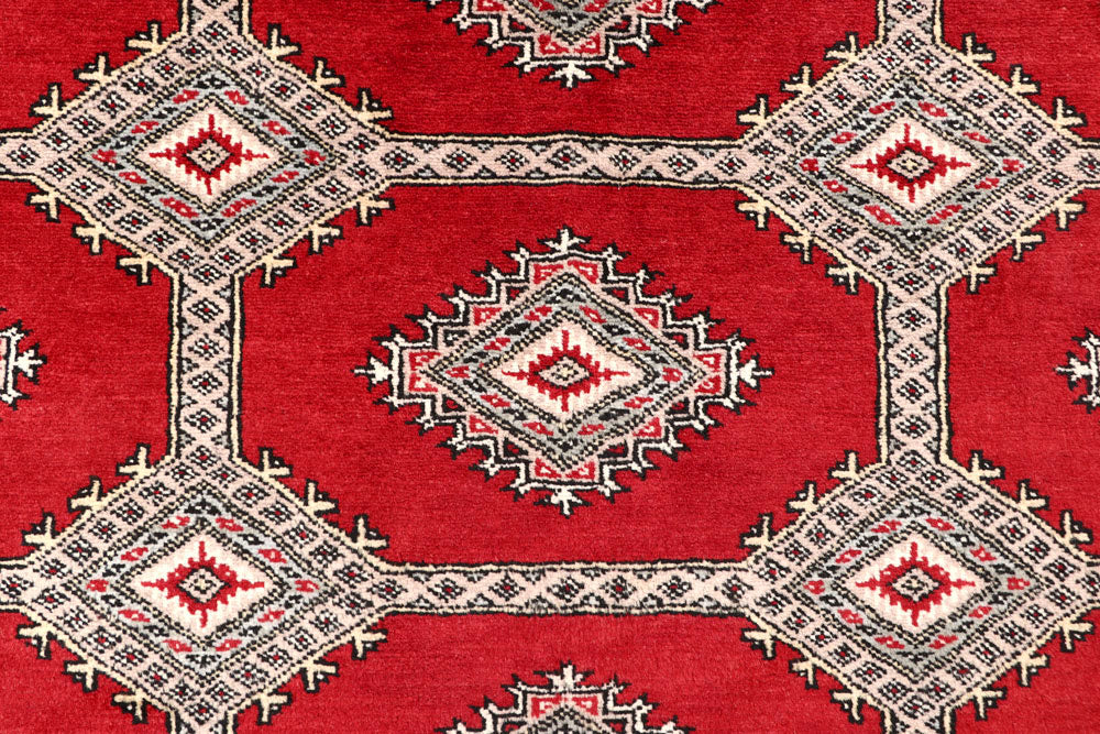 Firebrick Jaldar 6' 8 x 8' 8 - No. 59637 - ALRUG Rug Store