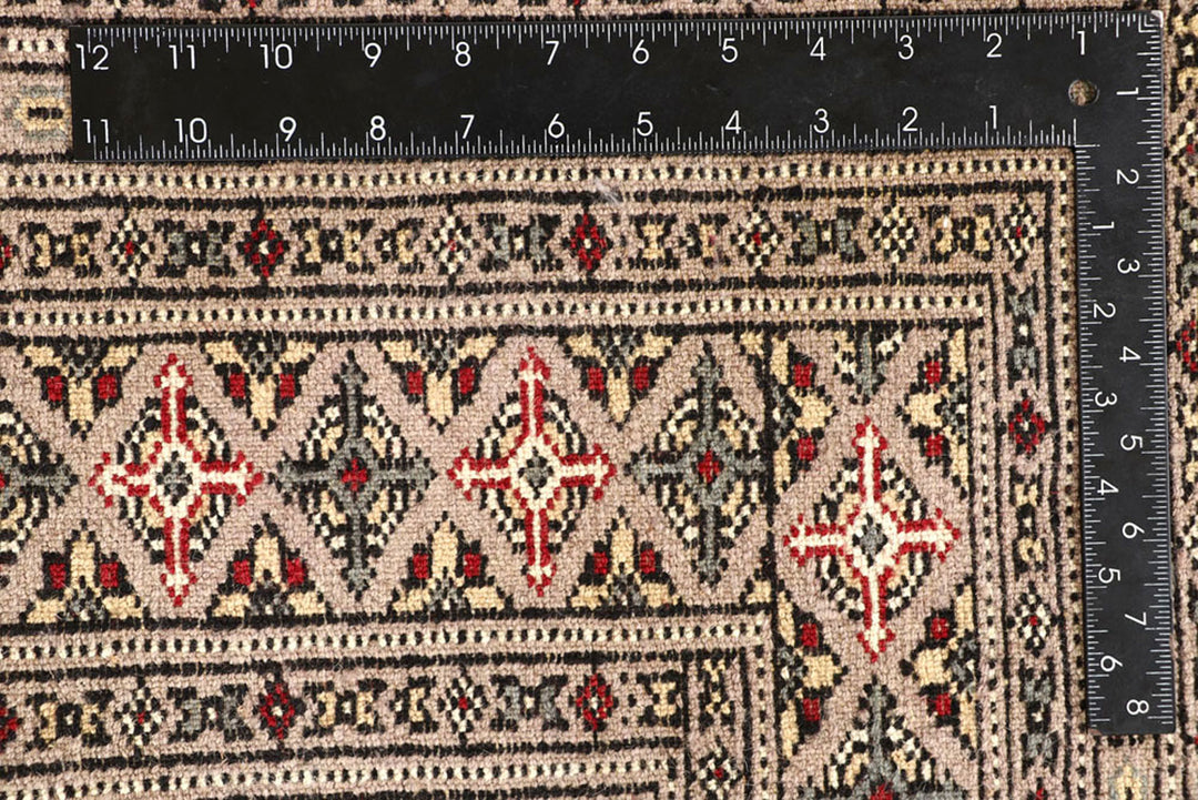 Firebrick Jaldar 6'  8" x 8'  8" - No. QA17318