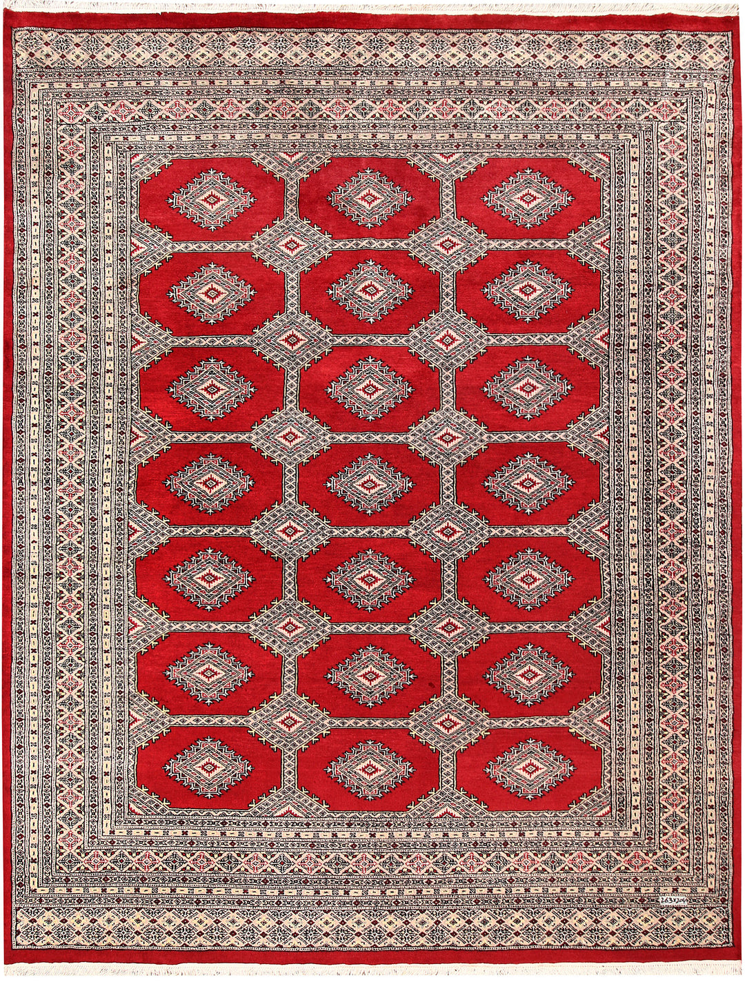 Firebrick Jaldar 6' 8 x 8' 8 - No. 59637 - ALRUG Rug Store