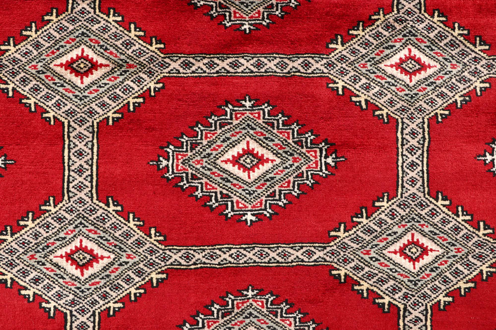 Firebrick Jaldar 6' 9 x 8' 5 - No. 59638 - ALRUG Rug Store
