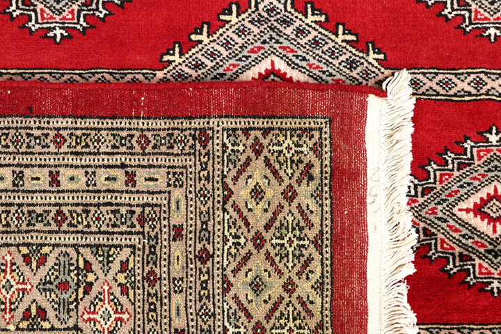 Firebrick Jaldar 6'  9" x 8'  5" - No. QA75796