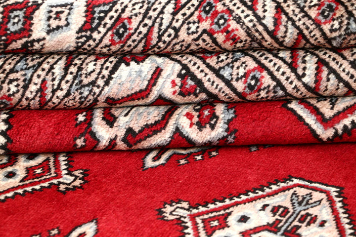 Firebrick Jaldar 6' 7 x 8' 6 - No. 59640 - ALRUG Rug Store