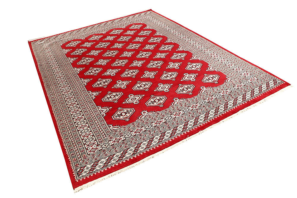 Firebrick Jaldar 6' 7 x 8' 6 - No. 59640 - ALRUG Rug Store