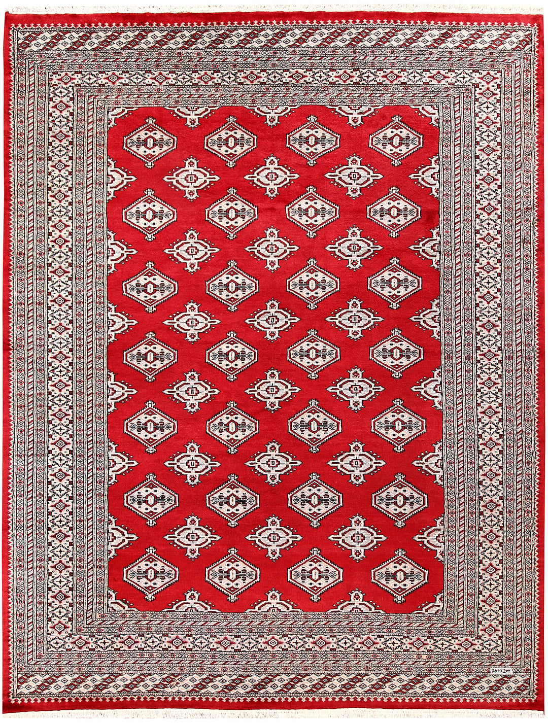 Firebrick Jaldar 6' 7 x 8' 6 - No. 59640 - ALRUG Rug Store