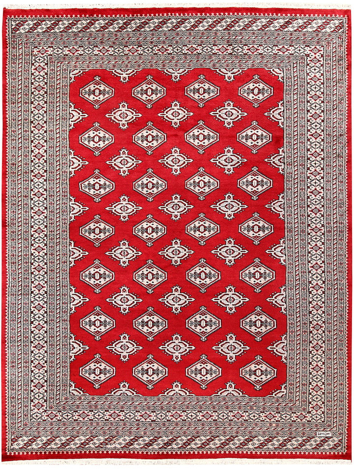 Firebrick Jaldar 6' 7 x 8' 6 - No. 59640 - ALRUG Rug Store