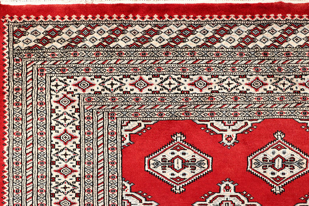 Firebrick Jaldar 6' 7 x 8' 4 - No. 59641 - ALRUG Rug Store