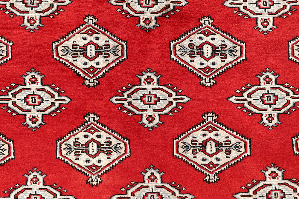 Firebrick Jaldar 6' 7 x 8' 4 - No. 59641 - ALRUG Rug Store