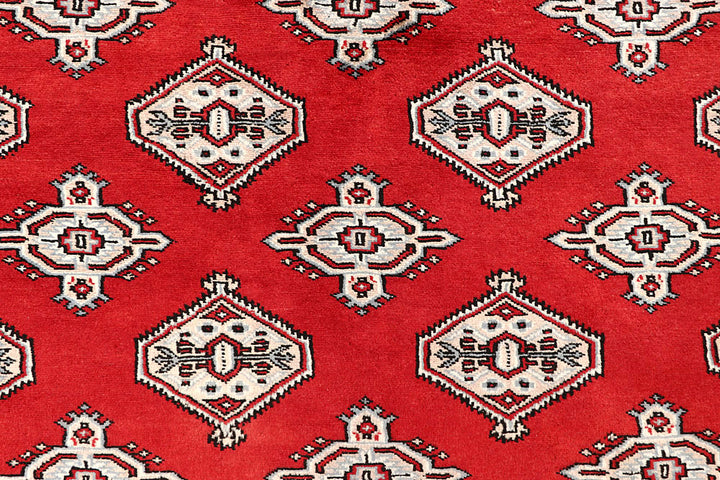 Firebrick Jaldar 6' 7 x 8' 4 - No. 59641 - ALRUG Rug Store