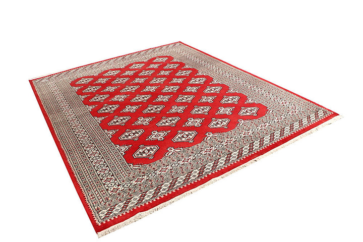 Firebrick Jaldar 6' 7 x 8' 4 - No. 59641 - ALRUG Rug Store