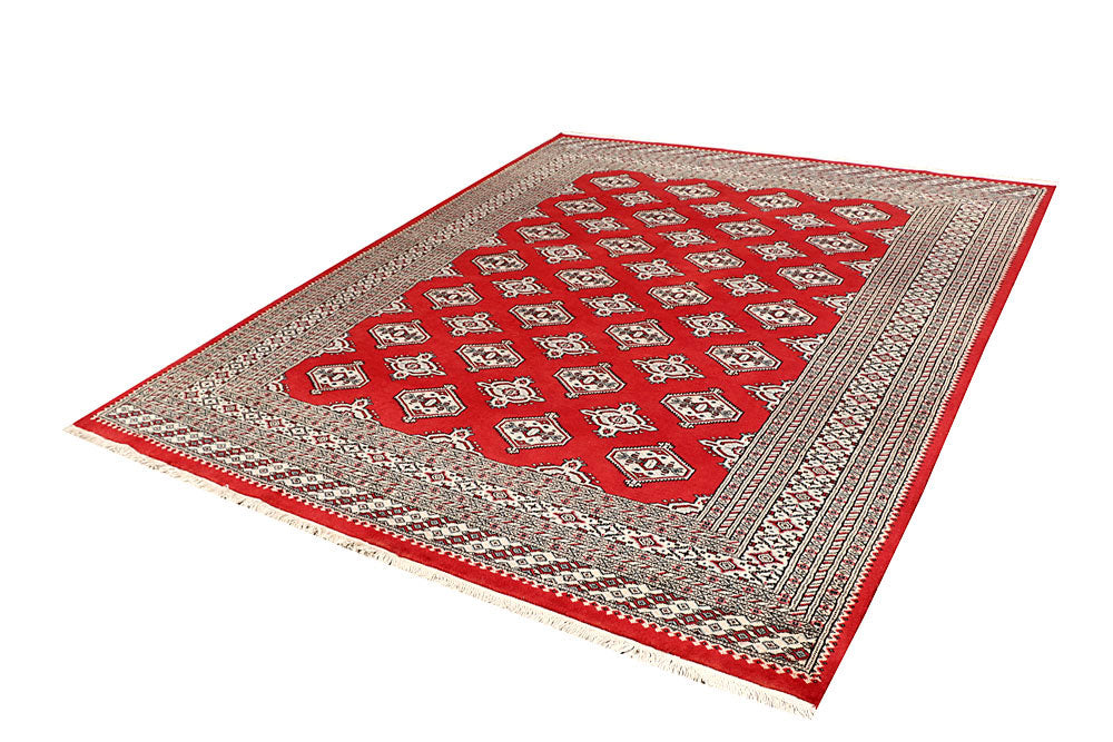 Firebrick Jaldar 6' 7 x 8' 4 - No. 59641 - ALRUG Rug Store