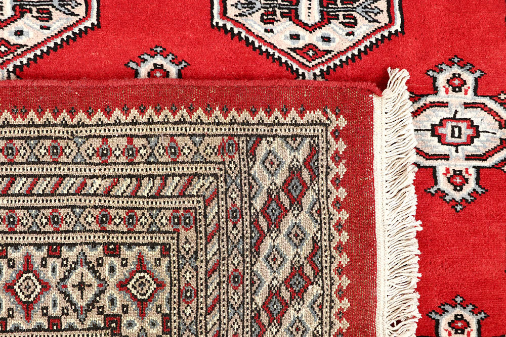 Firebrick Jaldar 6' 7 x 8' 4 - No. 59641 - ALRUG Rug Store